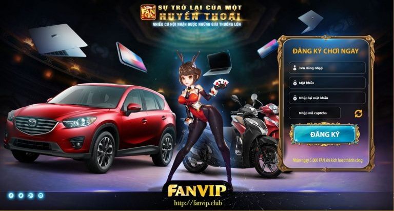 Fanvip - Chơi là thắng với lối chơi quay hũ vừa quen vừa lạ